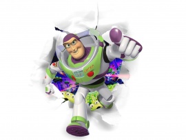 Buzz Lightyear Breaking Through (click to view)