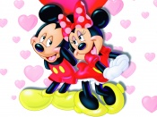Disney Wallpaper - Mickey and Minnie in Love