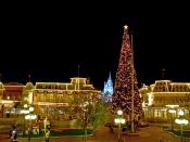 Disney World - Town Square Christmas