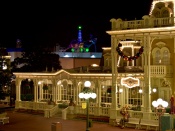 Disney World at Christmas Wallpaper