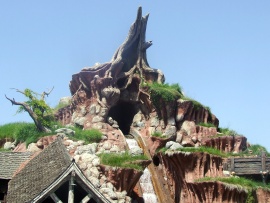 Disneyland - Splah Mountain Plunge (click to view)