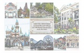Disneyland Sketches Wallpaper