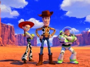 Jessie, Woody & Buzz - Disney Wallpaper