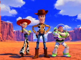 Jessie, Woody & Buzz - Disney Wallpaper (click to view)