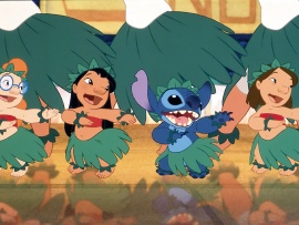 Lilo & Stitch Hula Wallpaper (click to view)