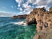 Los Hervideros Spain Wallpaper