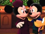 Minnie & Mickey Mouse Christmas Wallpaper