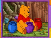 Patchwork Winnie Wallpaper