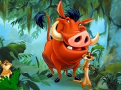 Timon and Pumbaa Wallpaper