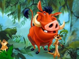 Timon and Pumbaa Wallpaper (click to view)