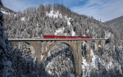 Train Mountain Bridge