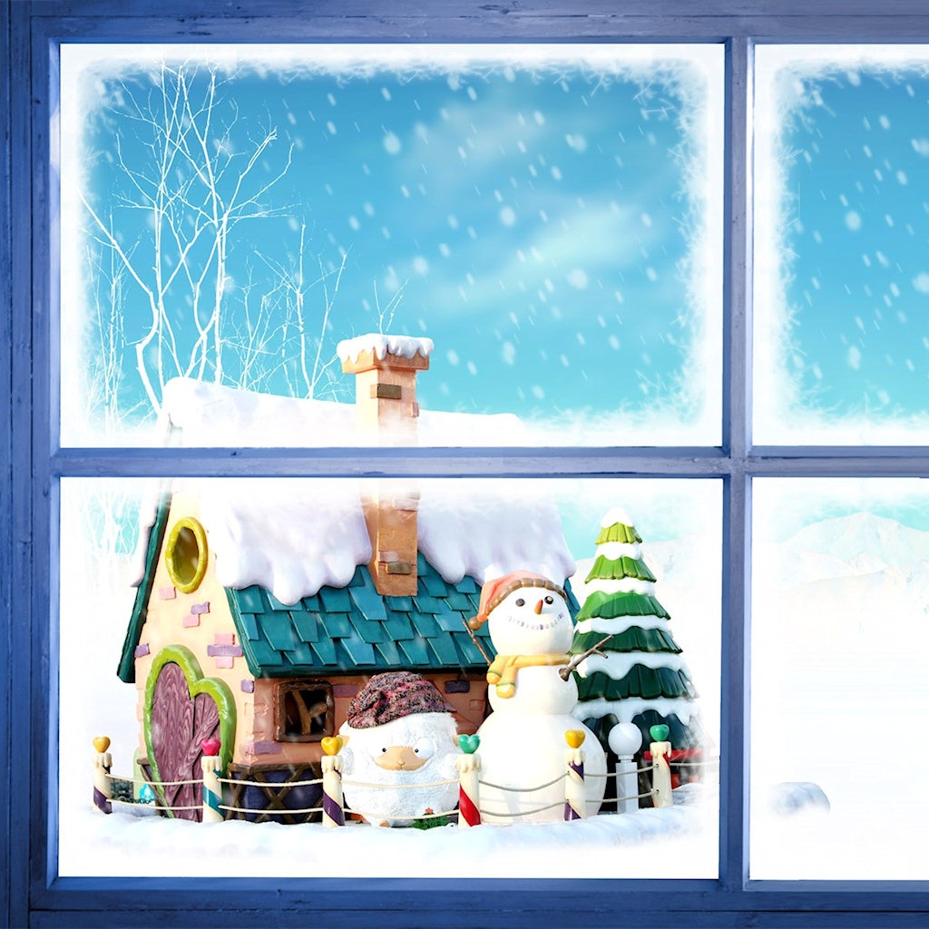 Christmas Sheep Wallpaper