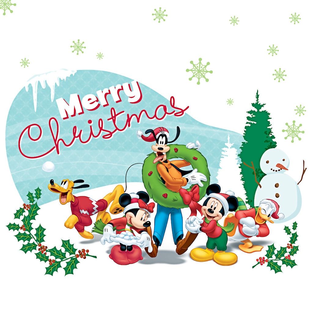 Mickey Mouse Disney Christmas Wallpaper
