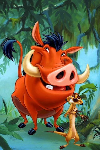 Timon and Pumbaa Wallpaper