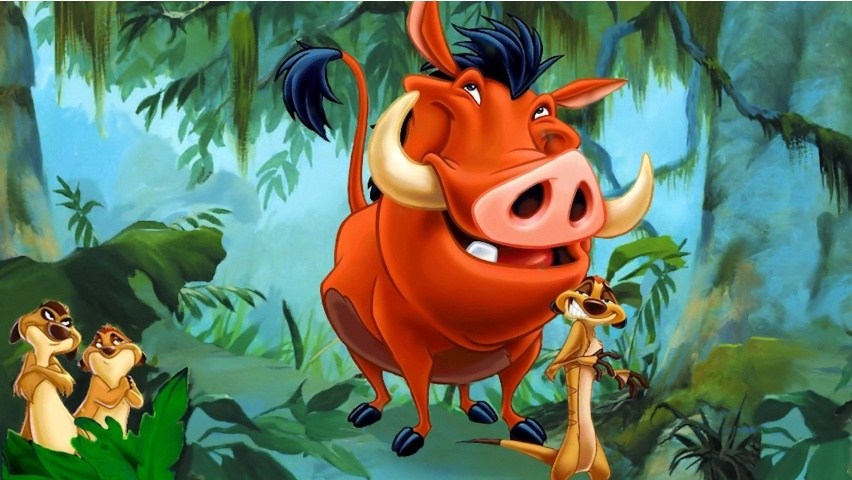 Timon and Pumbaa Wallpaper