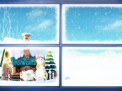 Christmas Sheep Wallpaper