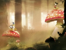 Disney Wallpaper - World of Illusion (click to view)