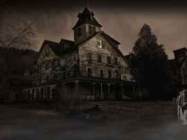Haunted House Wallpaper (click to view)