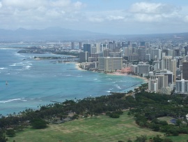 Honolulu Cityscape Wallpaper (click to view)