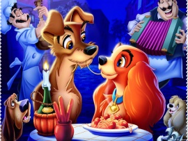 Lady and the Tramp Wallpaper (click to view)