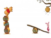 Winnie the Pooh Stunt Wallpaper