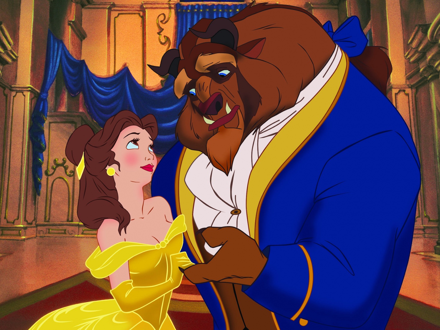 Beauty and the Beast Disney Wallpaper