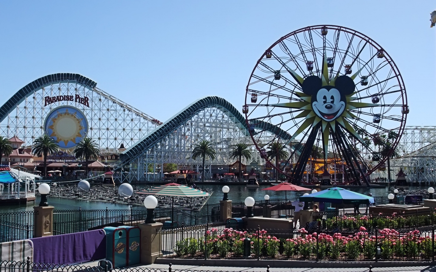 Paradise Pier Wallpaper